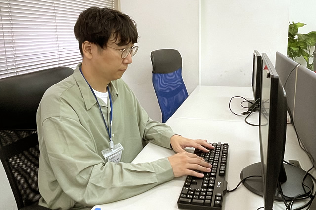 社員の一日 古家