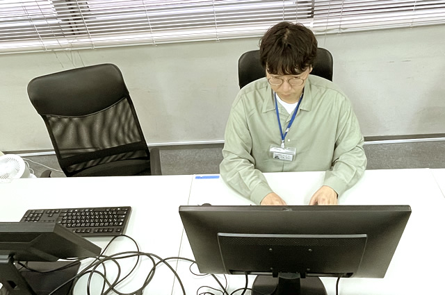 社員の一日 古家